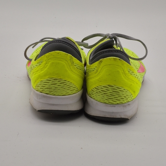 Nike Training Zoom Neon Yellow Womens Size 7.5 Sneakers Gym Running Training - Picture 5 of 7